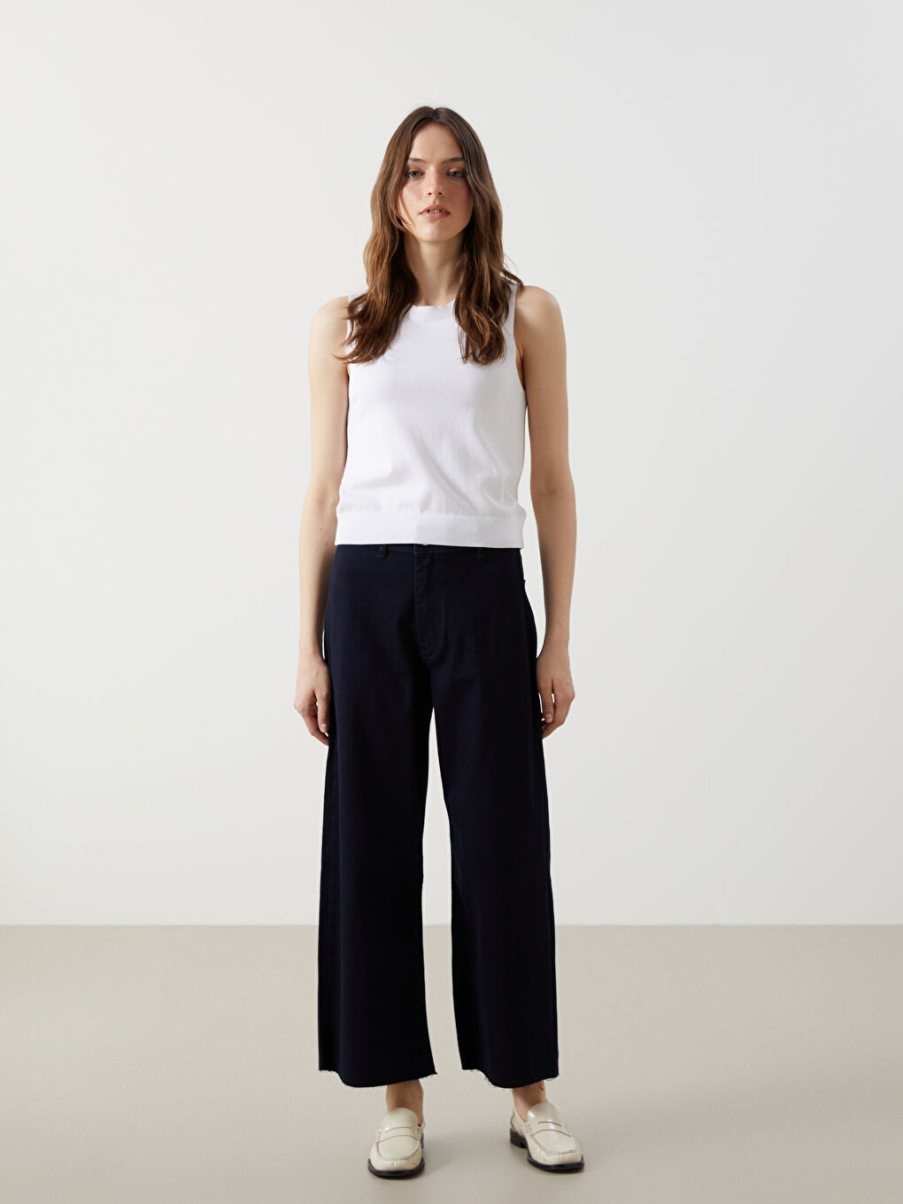 Wideleg Women's Jeans -S5LA81Z8-309