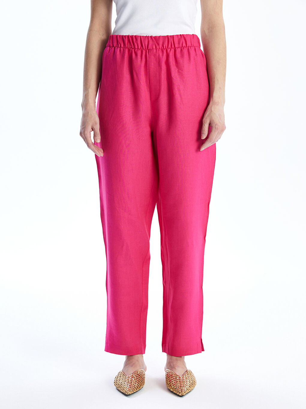 LCW Vision Woman FUCHSIA Trousers -S5LB05Z8-KKU