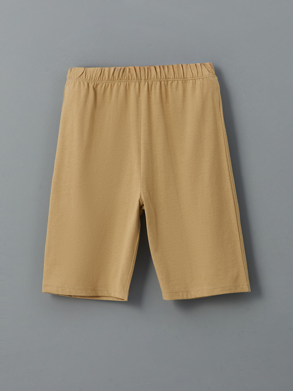 Beyaz Bisiklet Yaka Dinozor Baskılı Erkek Çocuk Şortlu Pijama Takımı-3