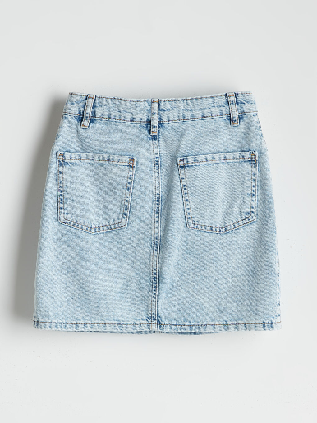 Girl BLUE Denim Skirt -S5LB68Z4-SHK