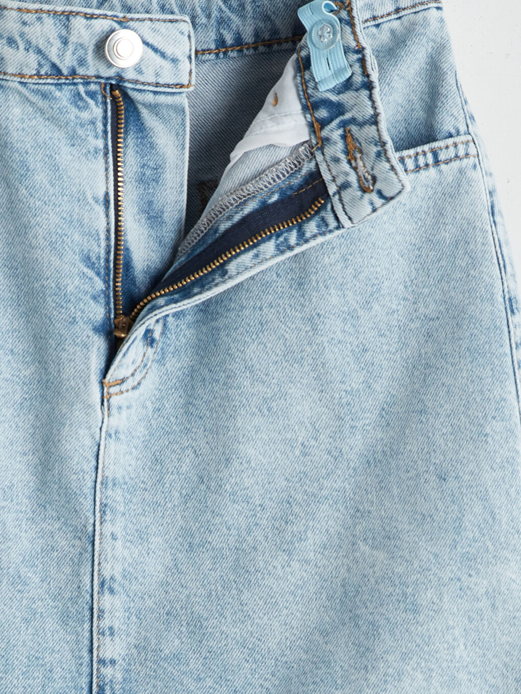 Girl BLUE Denim Skirt -S5LB68Z4-SHK