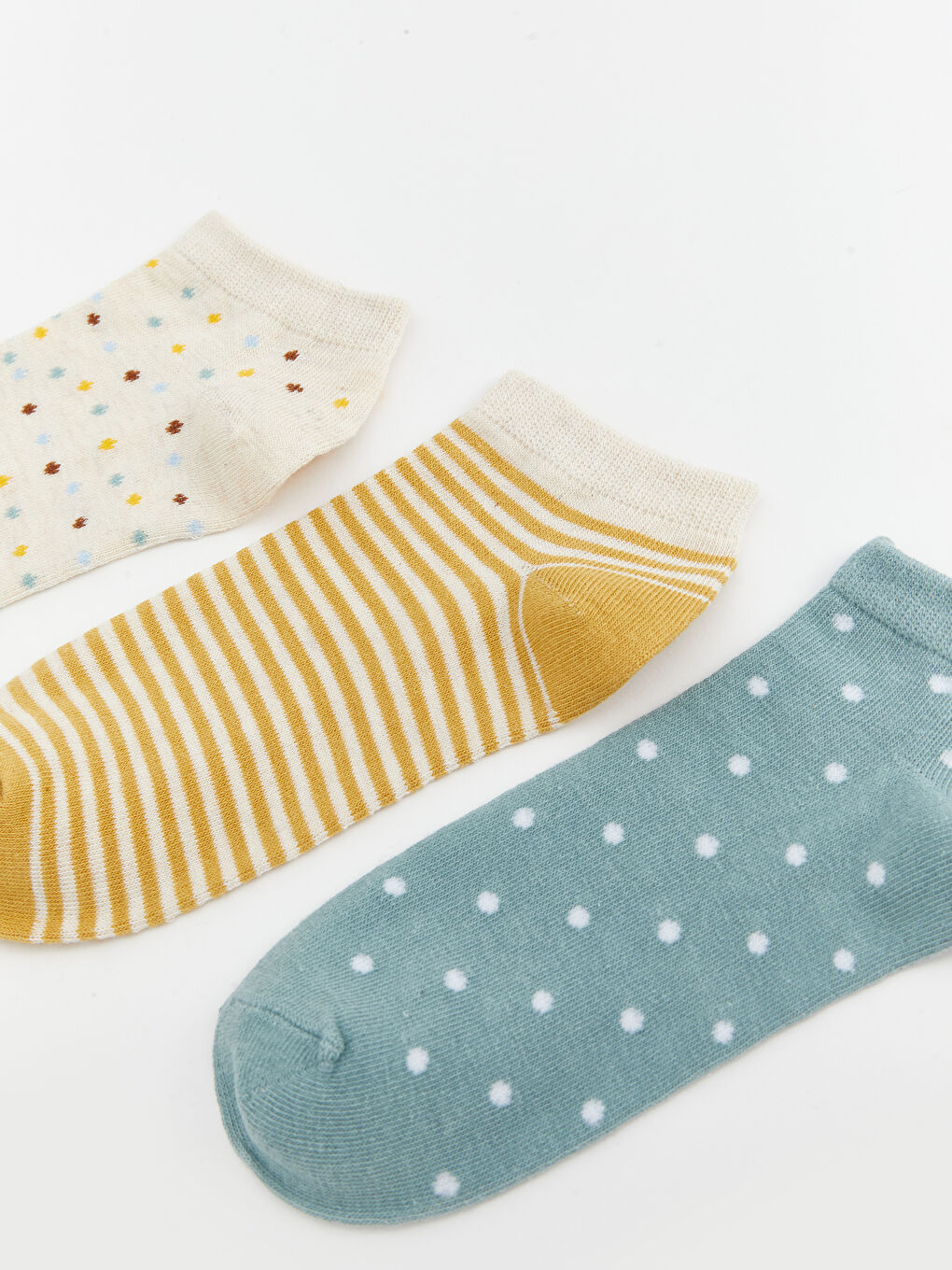 Узорчатые Женские Короткие Носки, 5 Штук-3