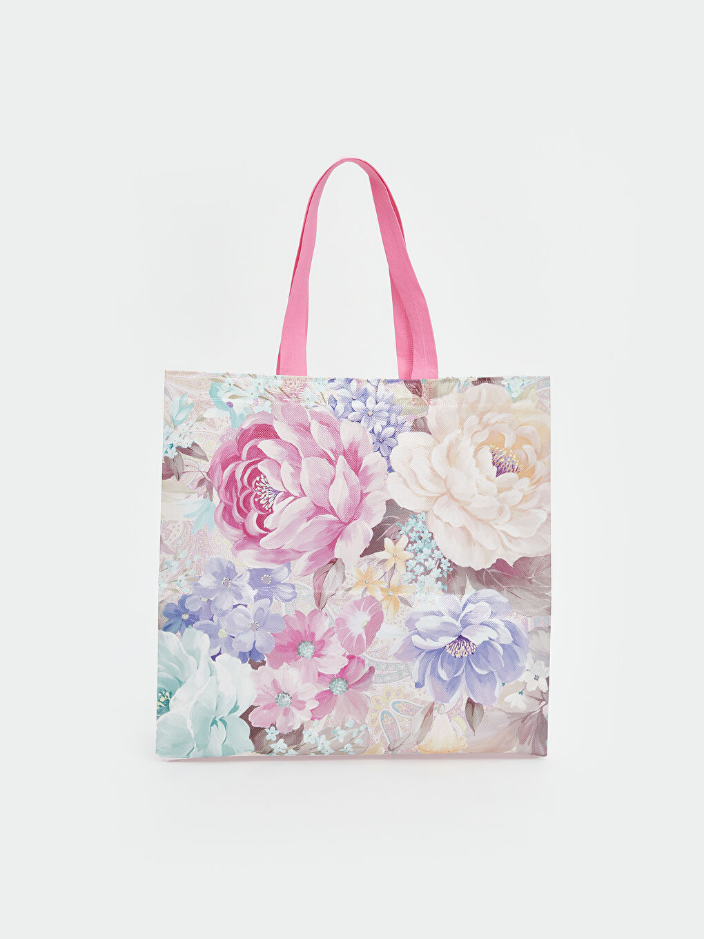 Floral Shopping Bag -S5LC65Z8-F9C