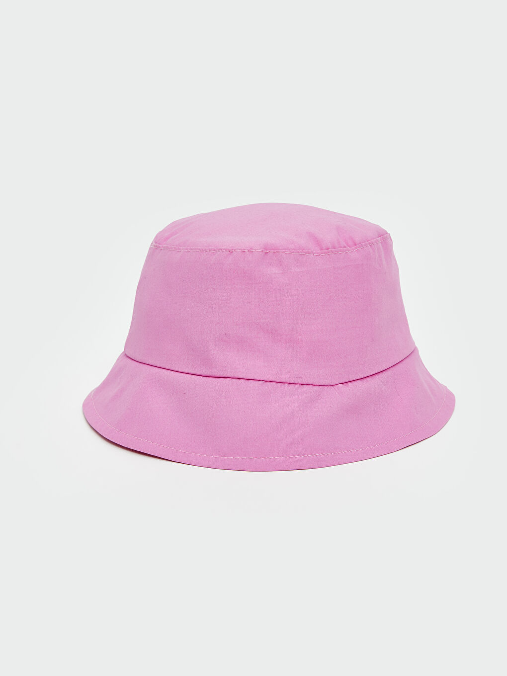 Pembe Basic Kız Bebek Bucket Şapka