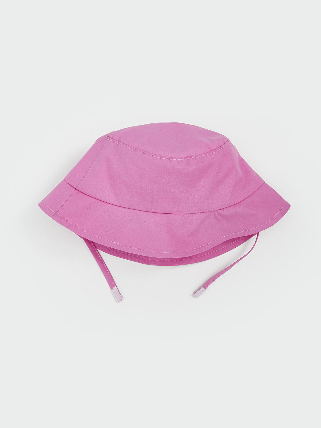 Pembe Basic Kız Bebek Bucket Şapka-1
