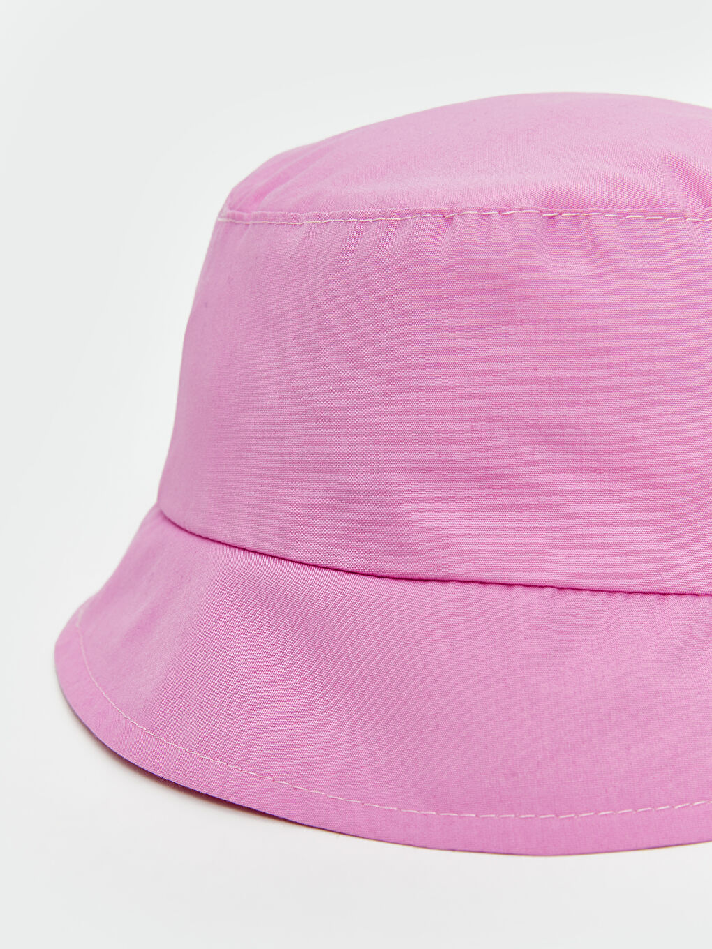 Pembe Basic Kız Bebek Bucket Şapka-2