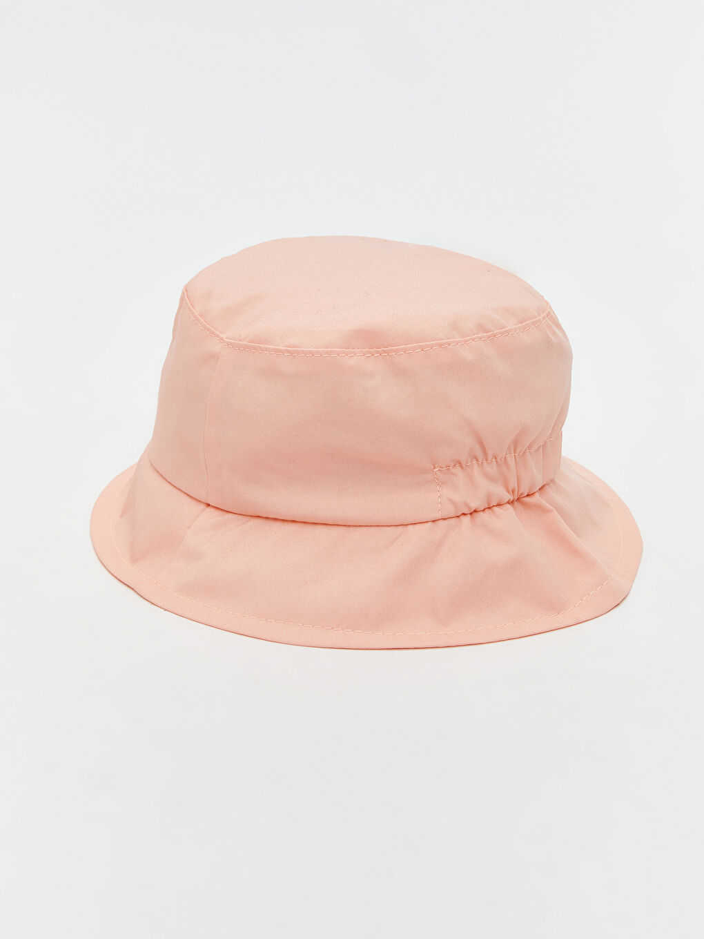 Pembe Basic Kız Bebek Bucket Şapka-1