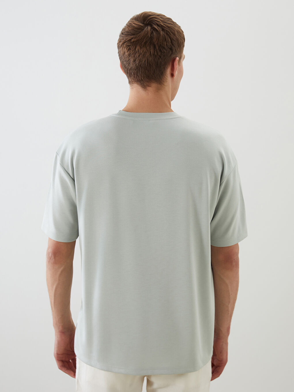 LCW Vision Crew Neck Short Sleeve Men's T-Shirt -S5LD31Z8-ZMH