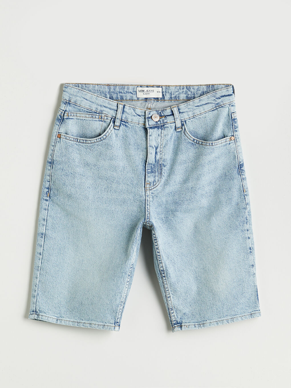 Slim Fit Men's Denim Shorts -S5LD42Z8-311