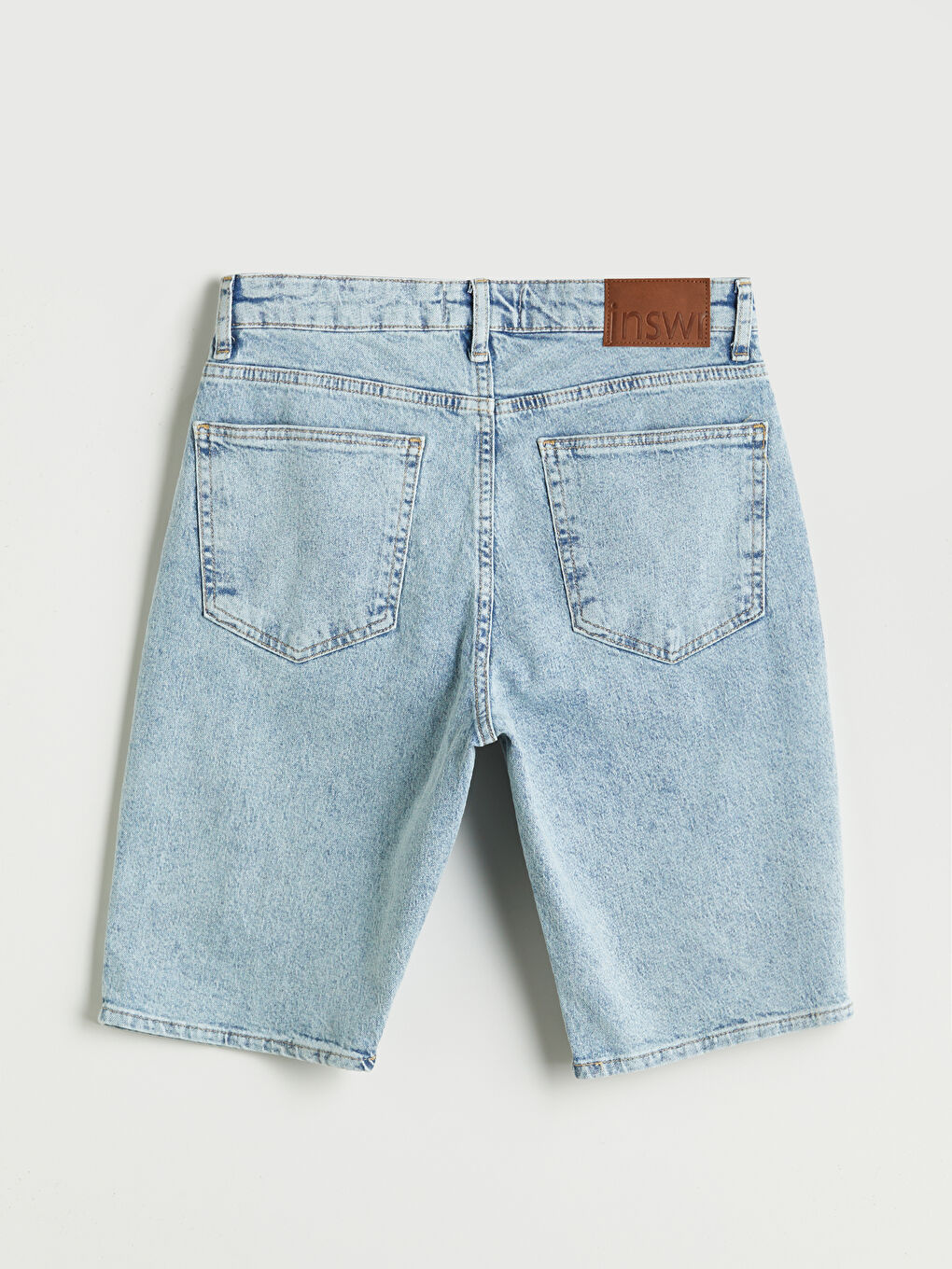 Slim Fit Men's Denim Shorts -S5LD42Z8-311
