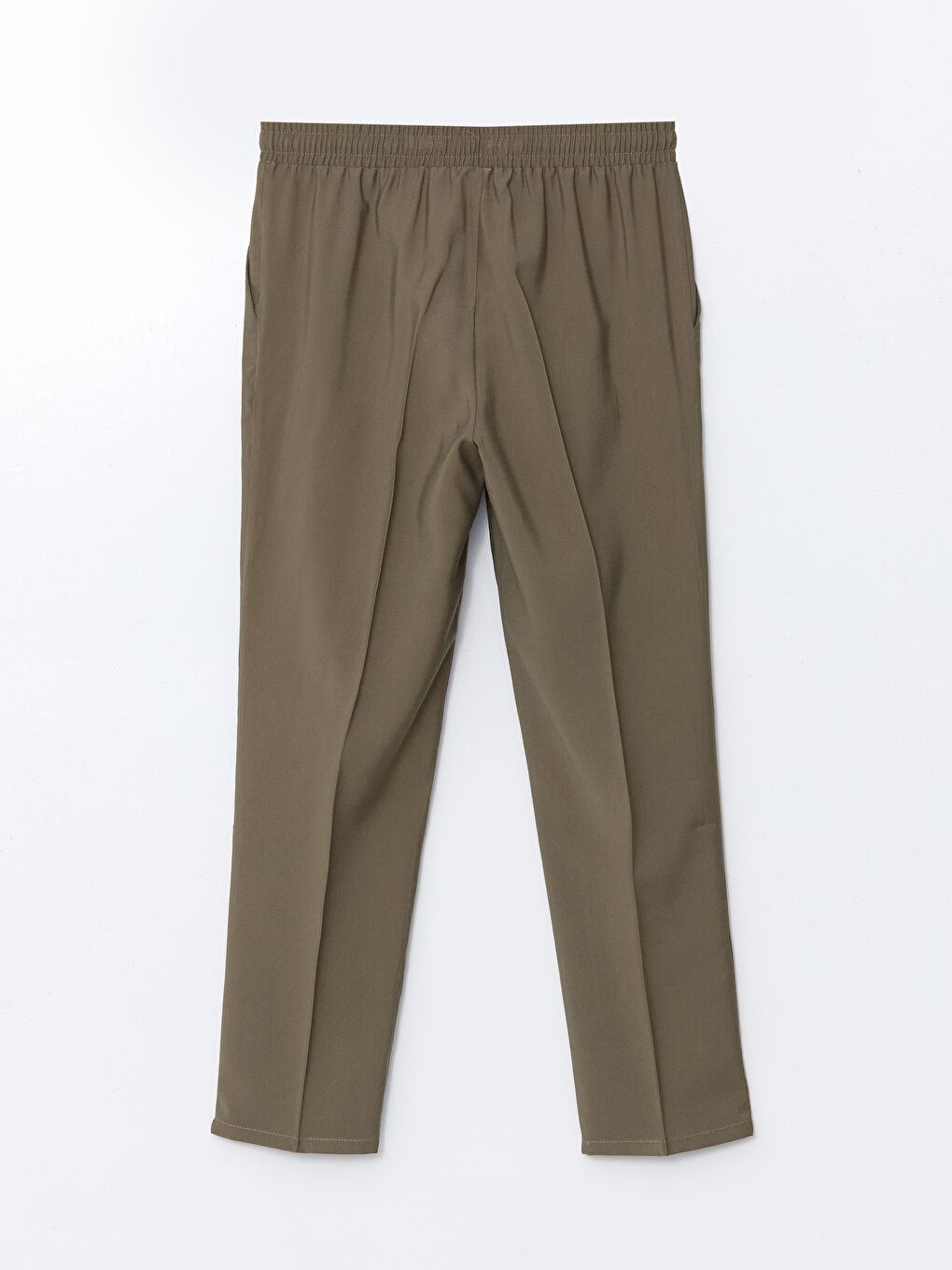 LCW Modest Haki Beli Lastikli Kadın Pantolon - 5