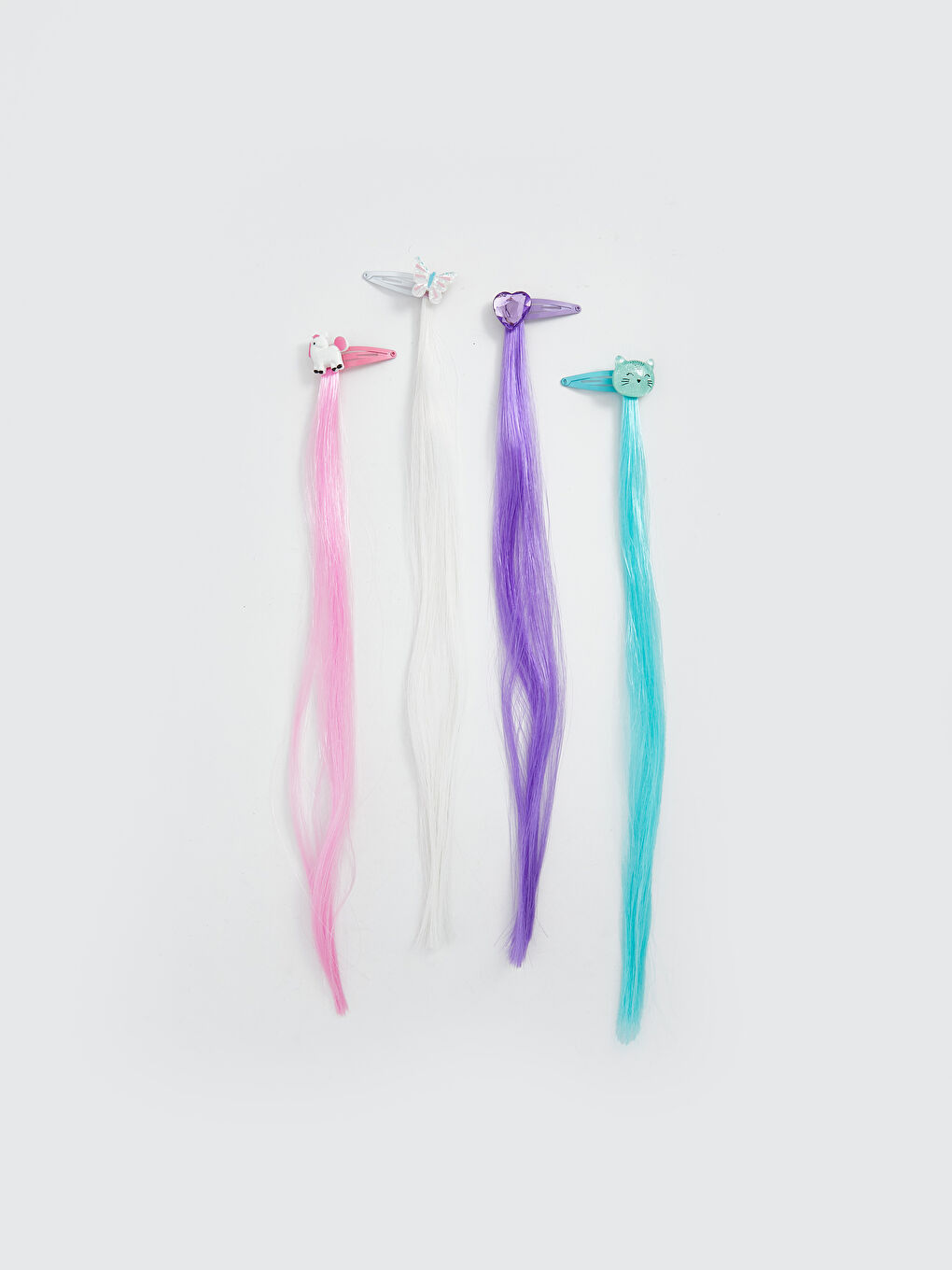 LCW ACCESSORIES Girls' Hair Extension Set -W57606Z4-M0T