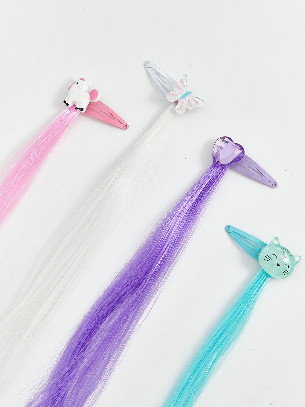 LCW ACCESSORIES Girls' Hair Extension Set -W57606Z4-M0T