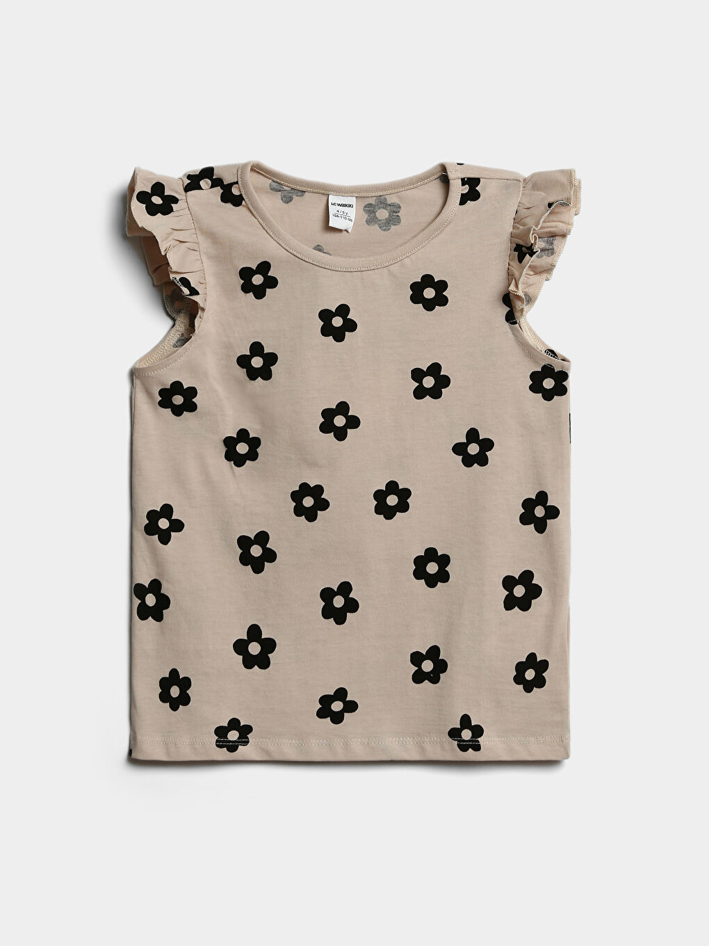 Crew Neck Girls' Blouse and Shorts 2 Pack-1