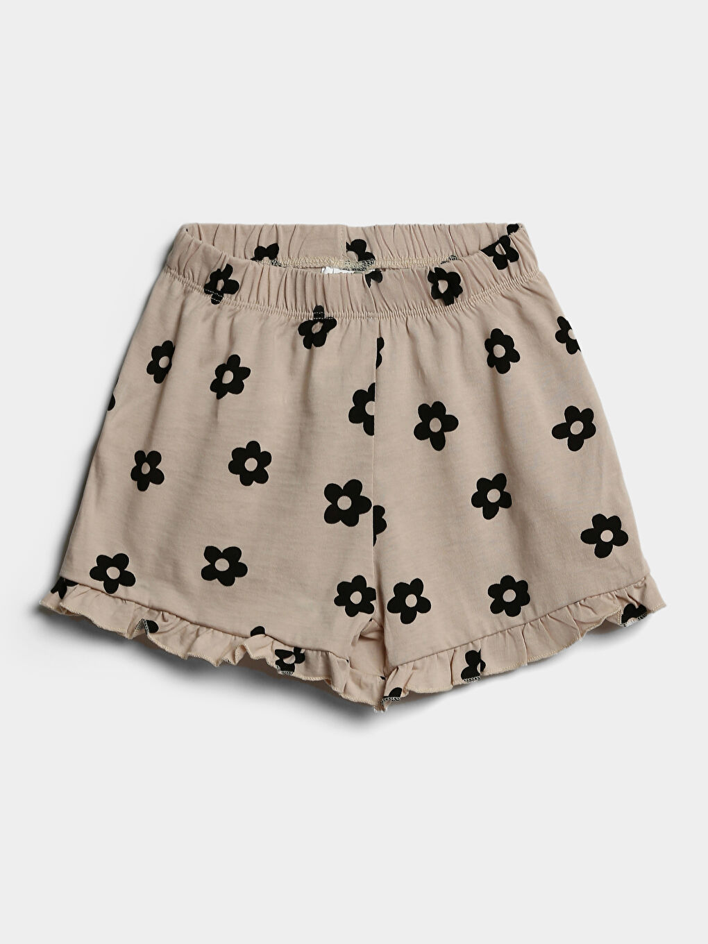 Crew Neck Girls' Blouse and Shorts 2 Pack-4