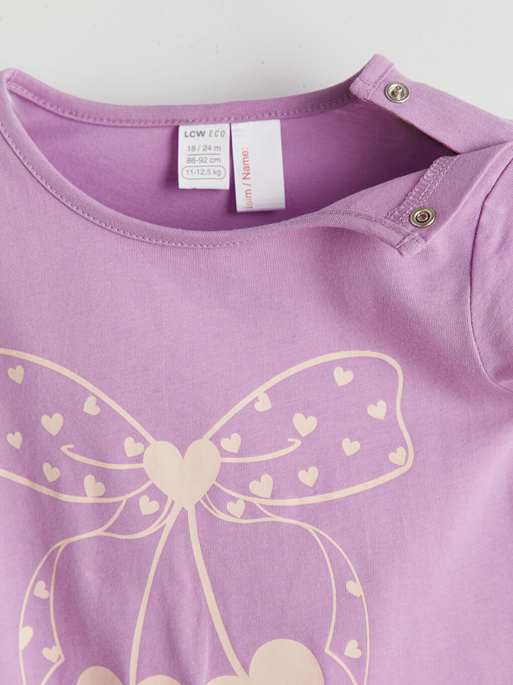 Crew Neck Printed Baby Girl Rompers -S5LD77Z1-GKS