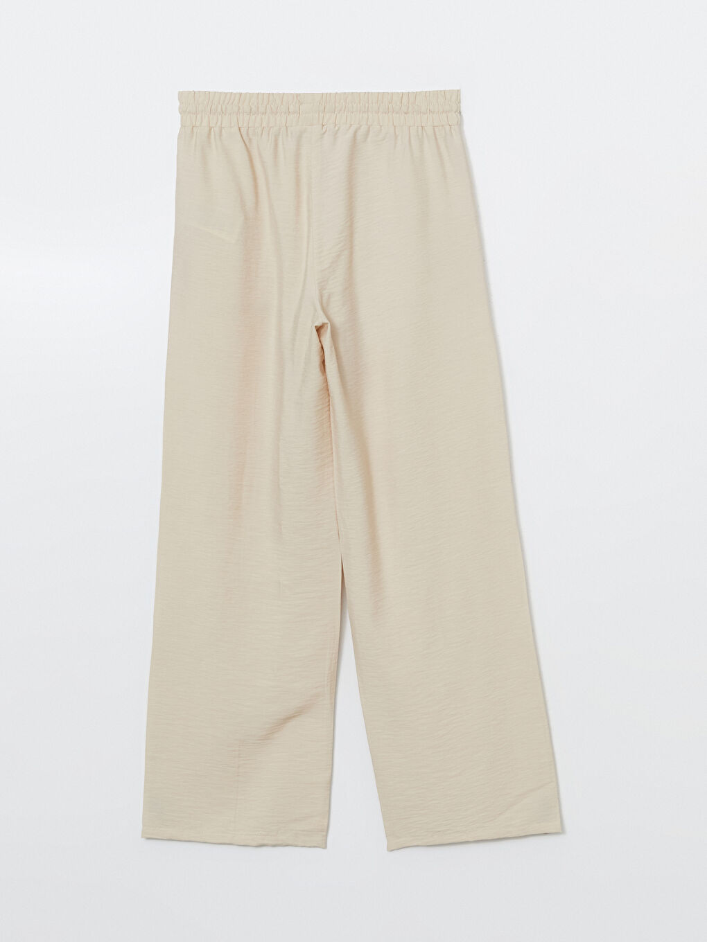 Wide Leg Women Trousers With Elastic Waist -S5LD78Z8-ZAB