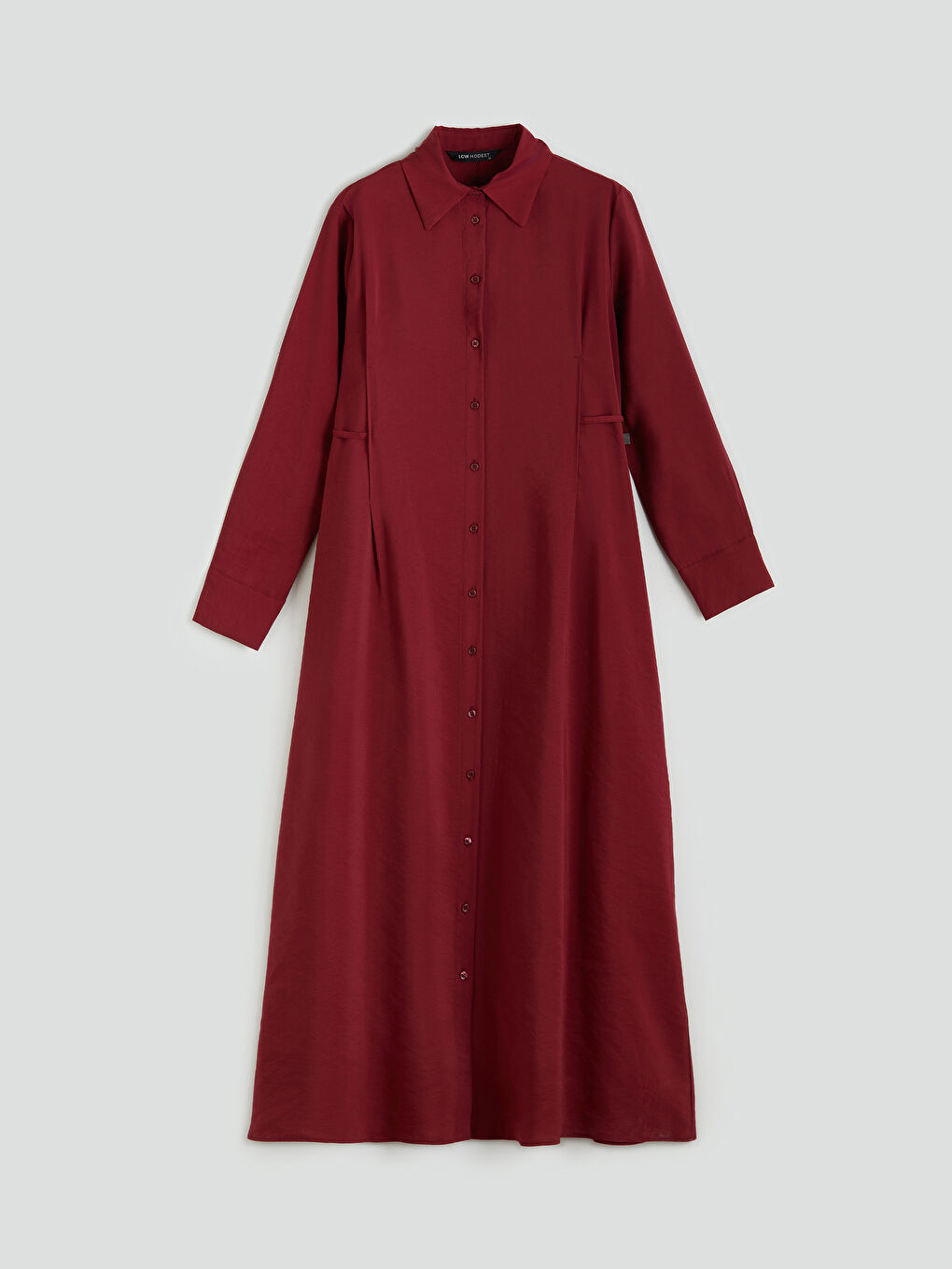 Woman BORDEAUX Shirt Dress -S5LD82Z8-YHR