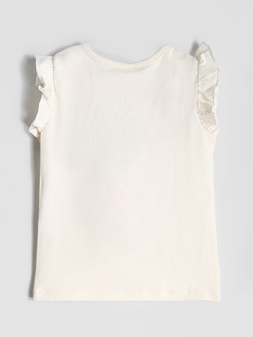 Crew Neck Printed Girls' Blouse and Leggings 2 Pack Set-3