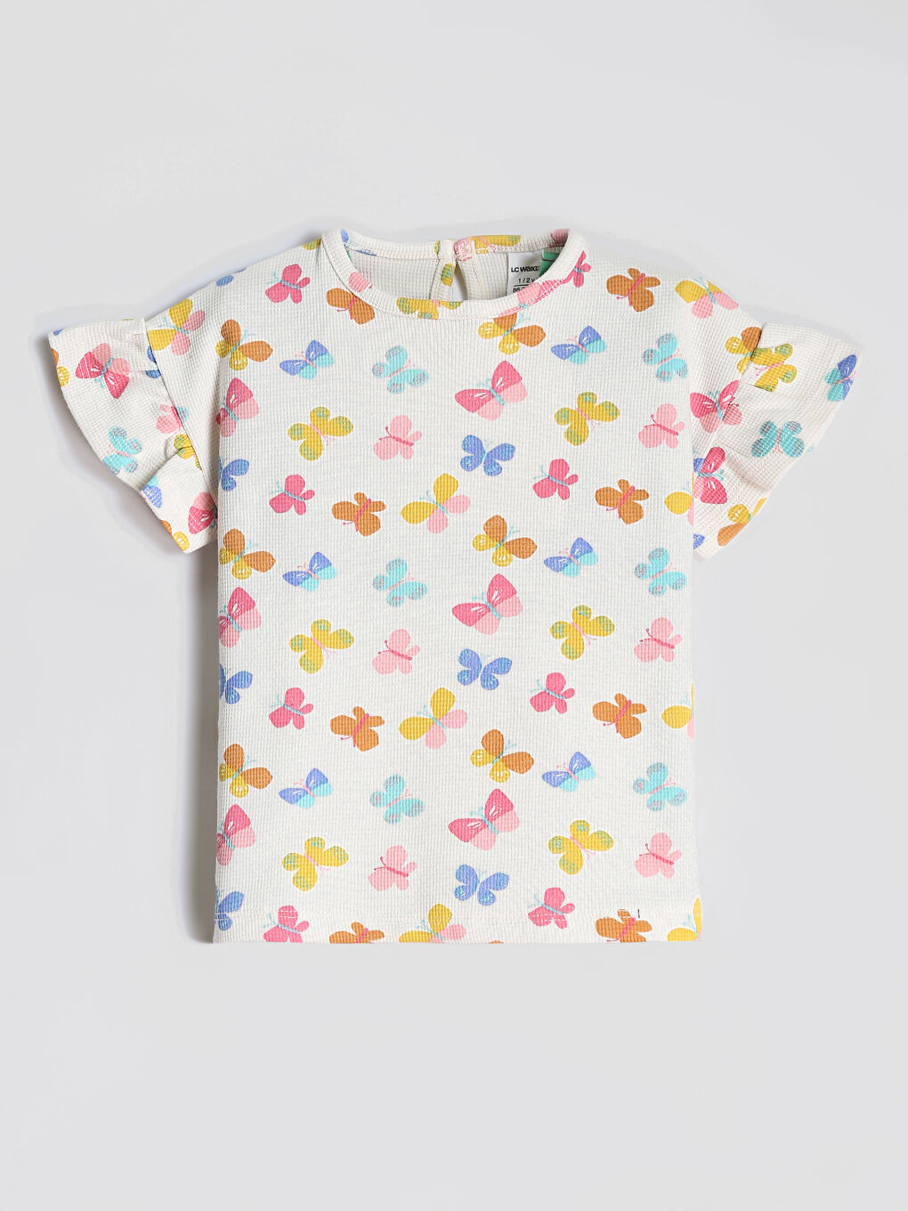 Printed Girls' T-Shirt and Shorts 2 Pack-1