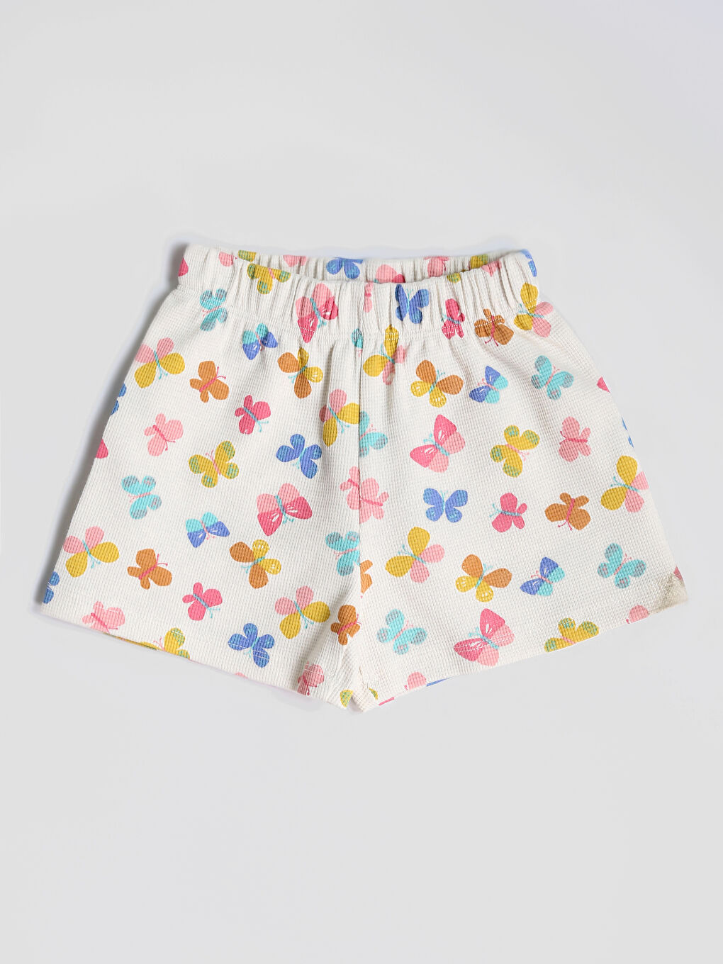 Printed Girls' T-Shirt and Shorts 2 Pack-2