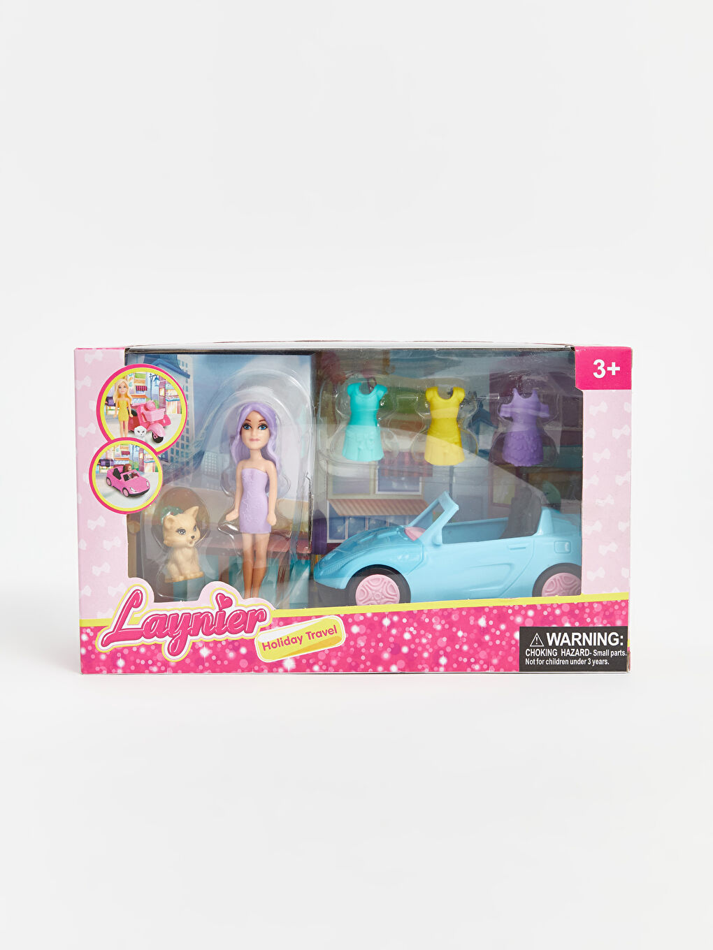 LCW ACCESSORIES Doll with Car and Dog -W57905Z4-QBC
