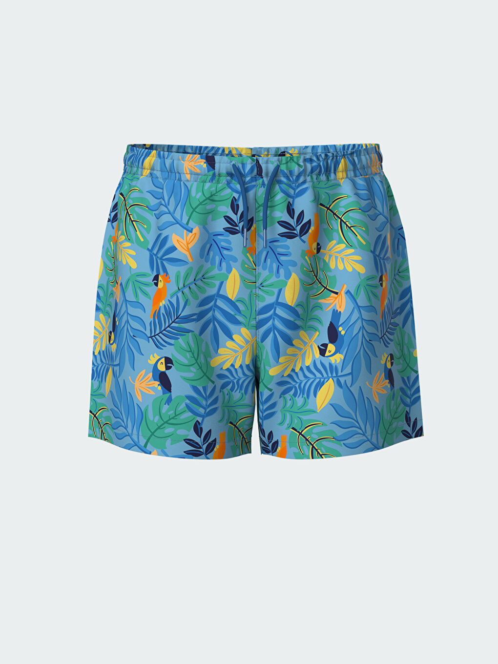 Elastic Waist Printed Boy's Swim Shorts -S5LE43Z1-LQQ