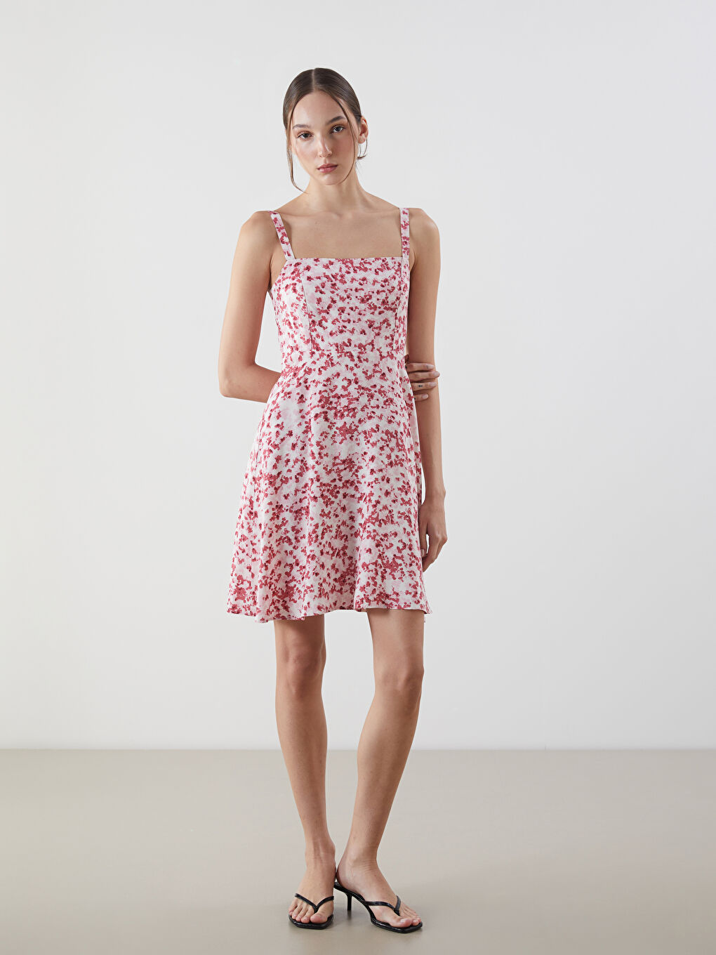 LCW Vision Woman WHITE Dress -S5LE57Z8-LU7