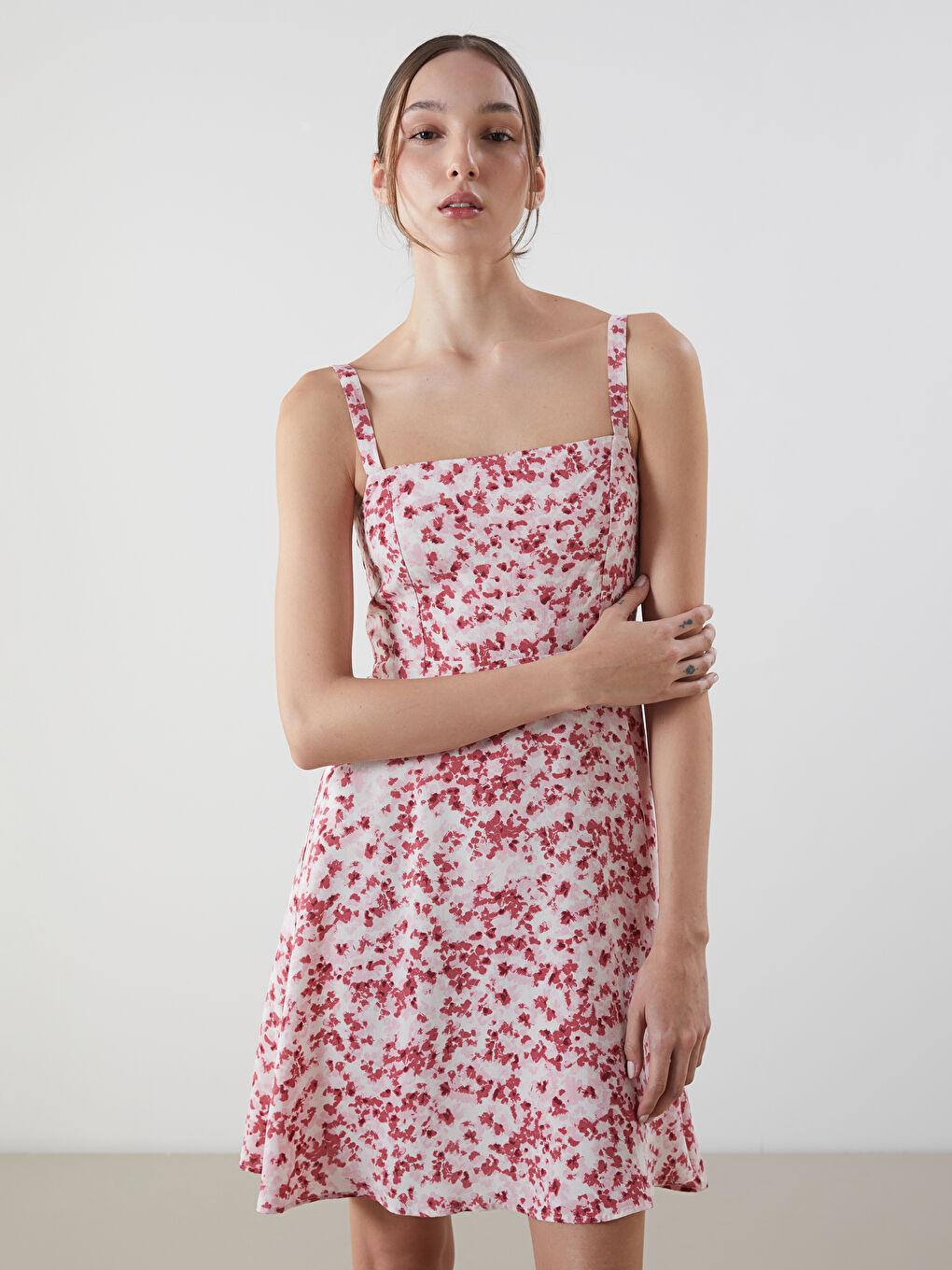 LCW Vision Woman WHITE Dress -S5LE57Z8-LU7