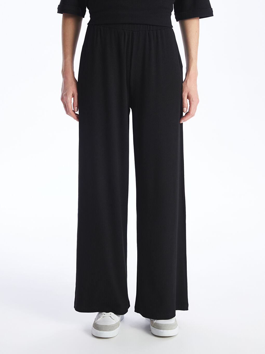 LCWAIKIKI Basic Women's Sweatpants with Elastic Waist -W57952Z8-CVL