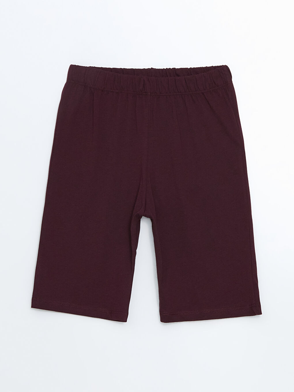 Mürdüm Beli Lastikli Erkek Çocuk Pijama Şort