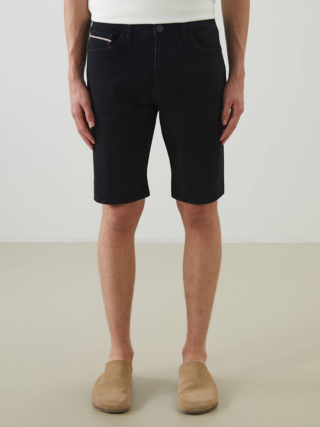 Slim Fit Men's Denim Shorts -S5LF60Z8-326