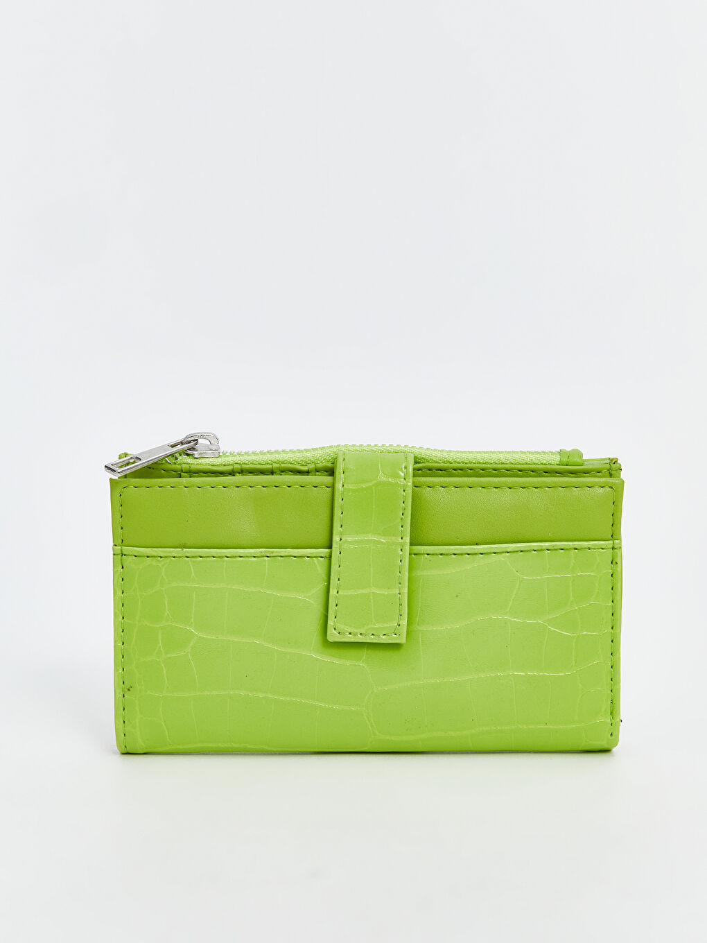 Leather Look Crocodile Patterned Women's Wallet -S5LF64Z8-D1S