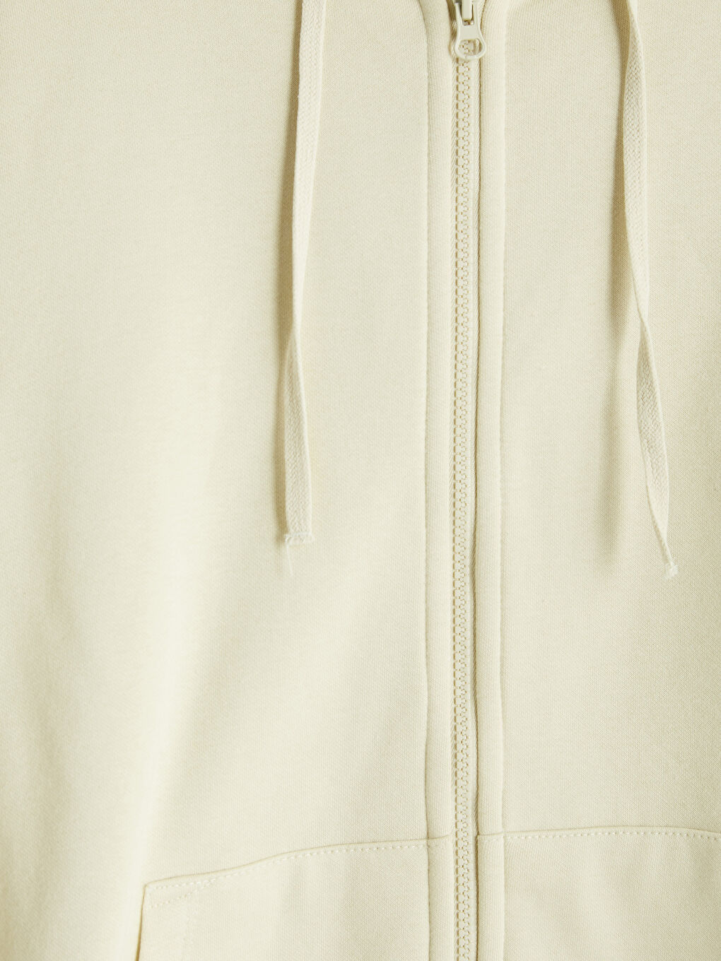 Karışık Kapüşonlu Kadın Fermuarlı Sweatshirt-2