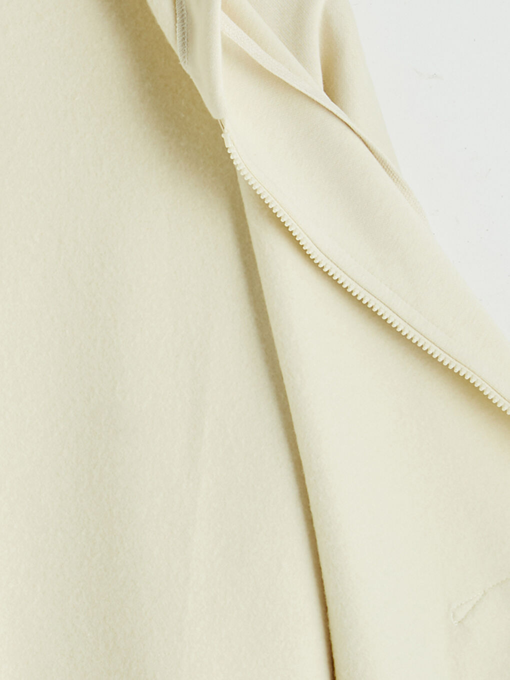 Karışık Kapüşonlu Kadın Fermuarlı Sweatshirt-3