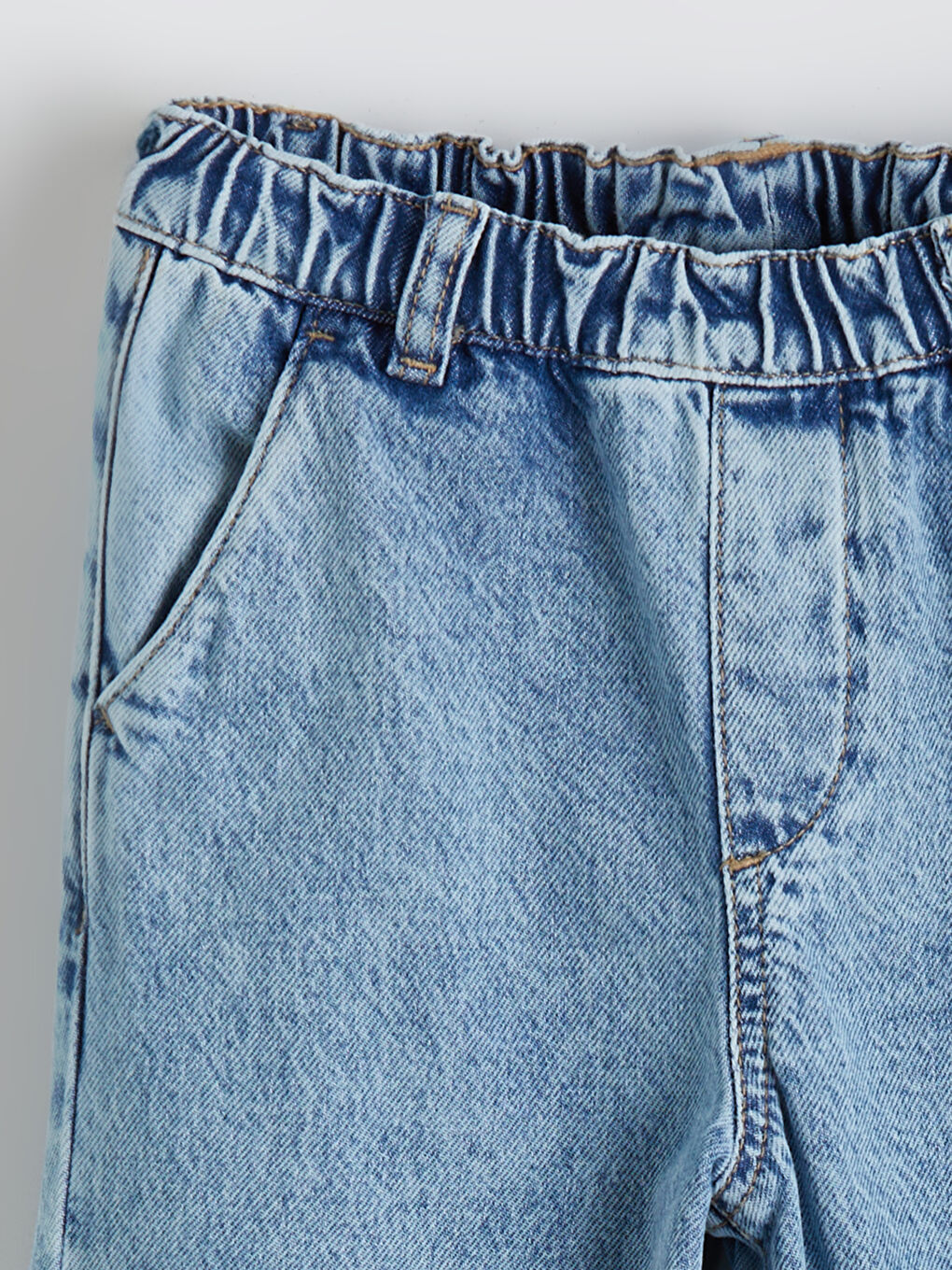 Karışık WideLeg Kız Çocuk Jean Pantolon-1