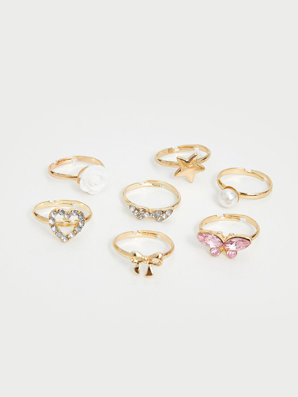 LCW ACCESSORIES Boxed Girls' Ring Set -W58397Z4-QBC