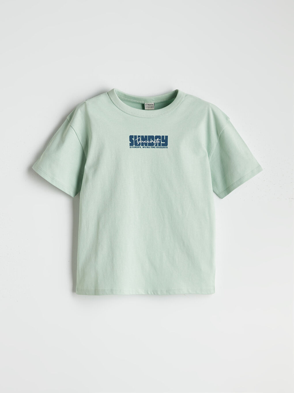 LCW Kids Majica za dečake sa okruglim izrezom -S5LH02Z4-G3H