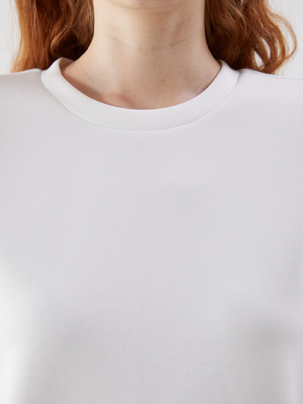 LCW Vision Crew Neck Women's T-Shirt -S5LH09Z8-R9J