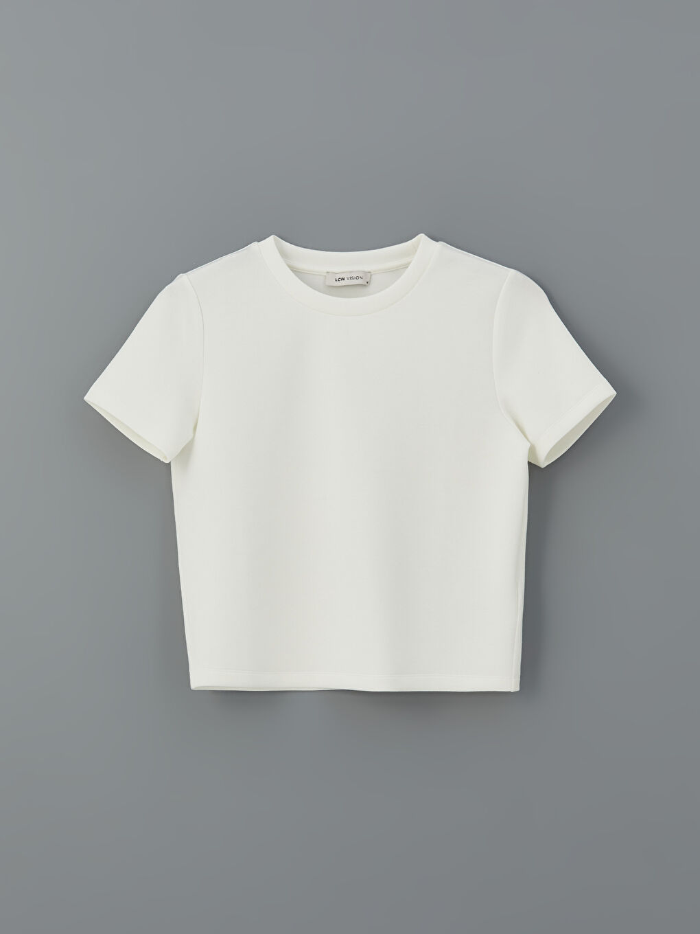 LCW Vision Crew Neck Women's T-Shirt -S5LH09Z8-R9J