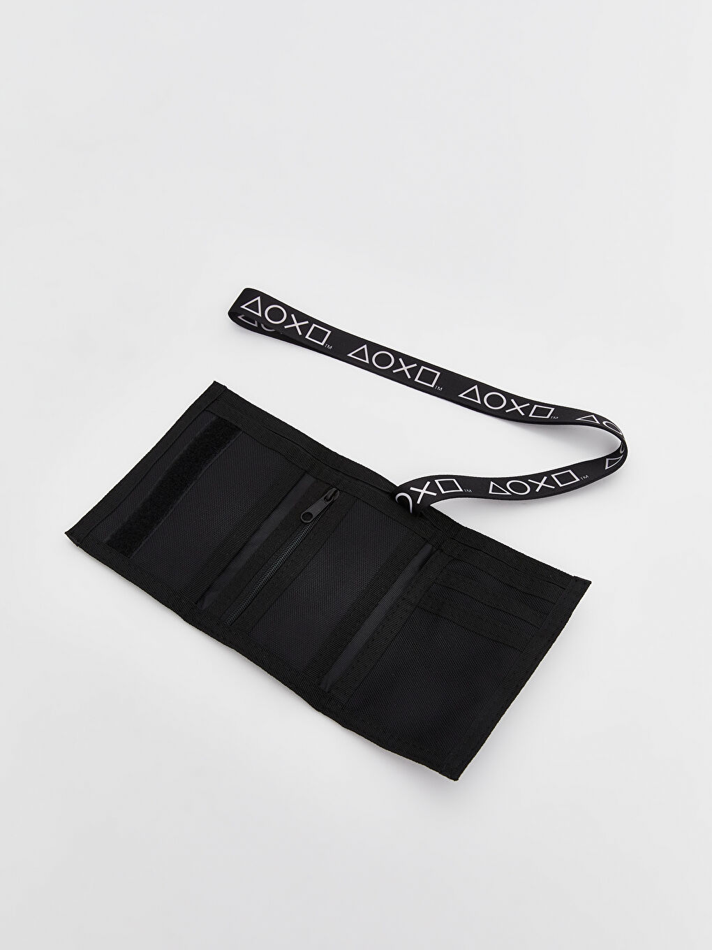 Siyah Playstation Baskılı Erkek Çocuk Cüzdan-3