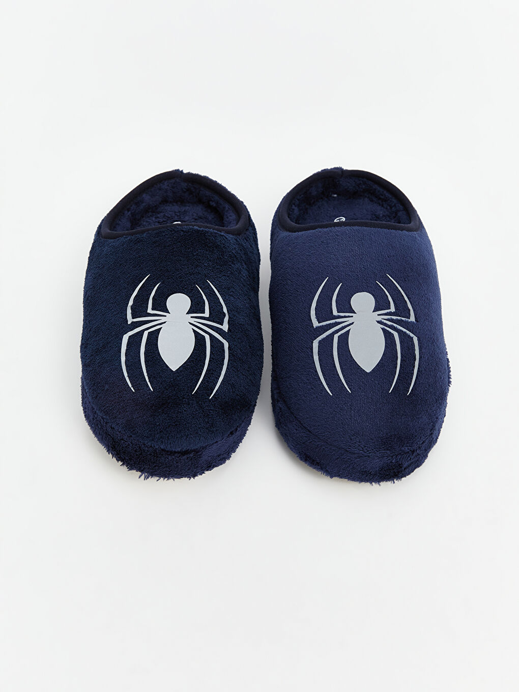 Lacivert Spider-Man Baskılı Erkek Çocuk Ev Terliği-2