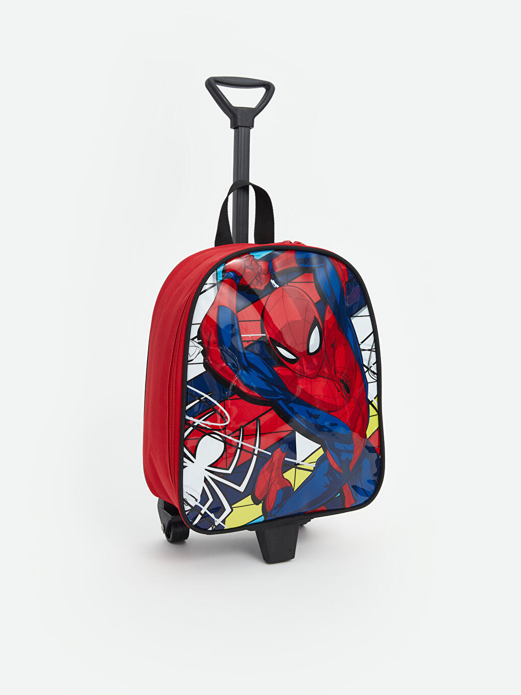 Karışık Spdier-Man Baskılı Erkek Çocuk Çekçekli Çanta