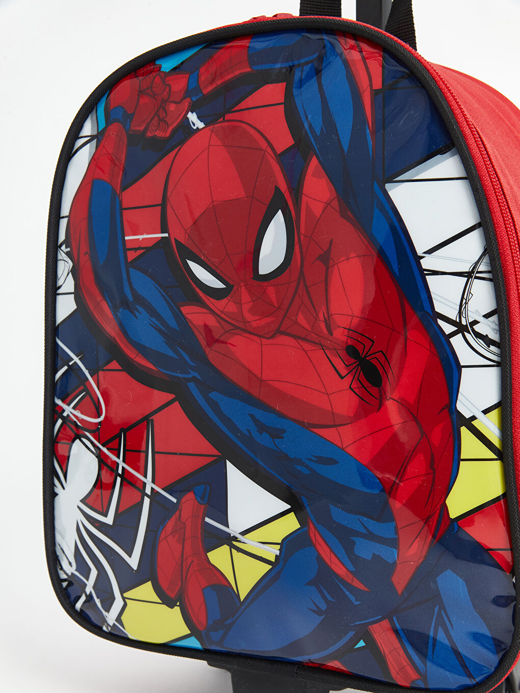 Karışık Spdier-Man Baskılı Erkek Çocuk Çekçekli Çanta-2