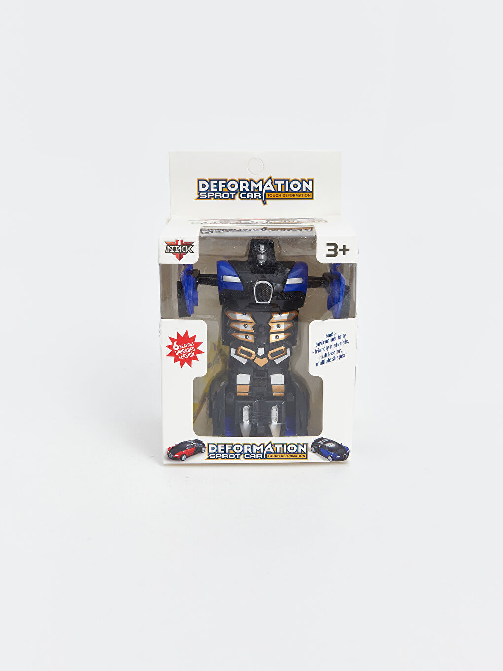 Toy Robot Transforming into a Car-1