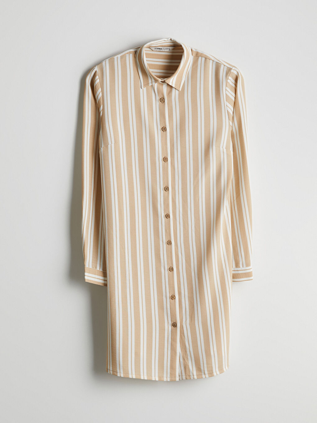 Striped Women's Shirt Tunic-4