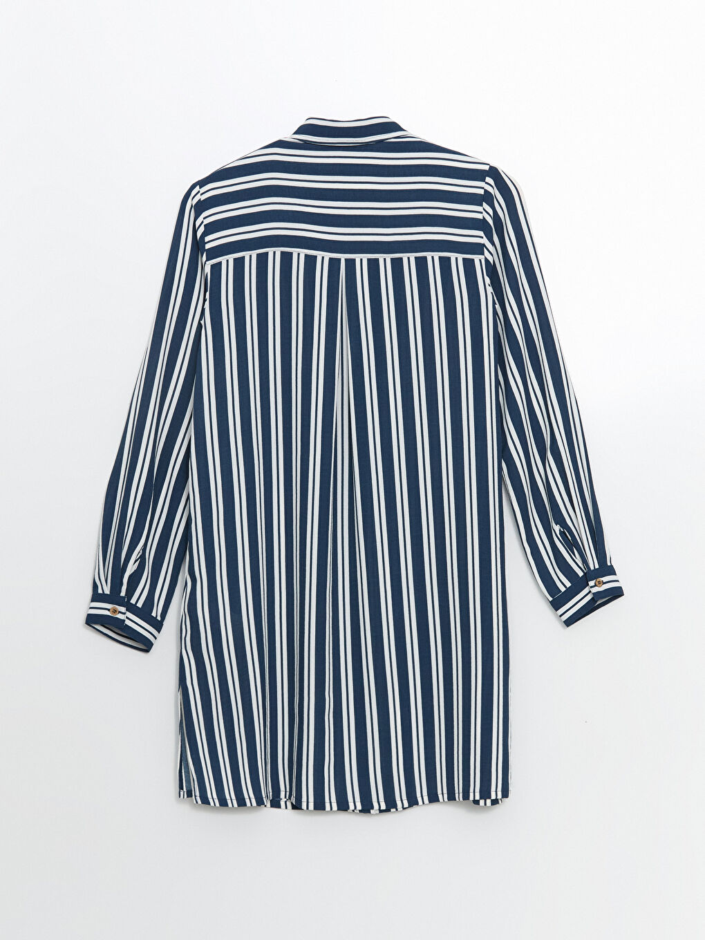 Striped Women's Shirt Tunic-5