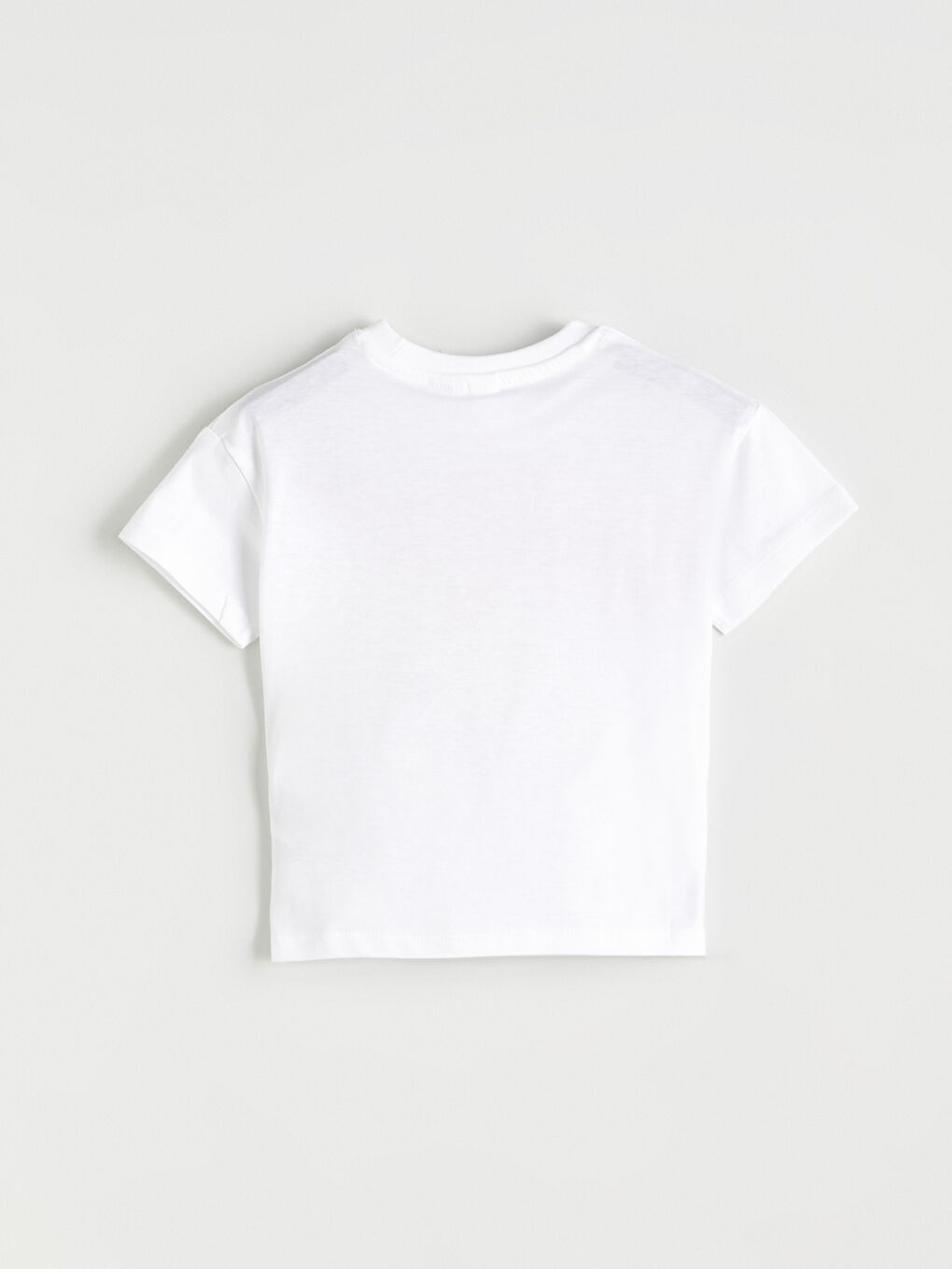 Crew Neck Clarice Printed Girls' T-Shirt-2