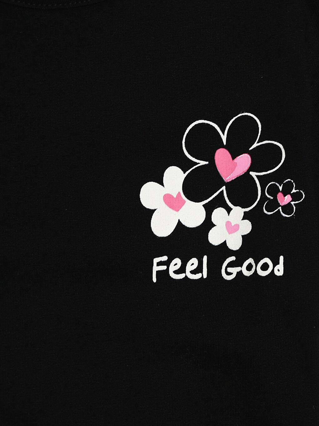 تيشيرت للبنات برقبة دائرية أساسي كم قصير عبوتان-6