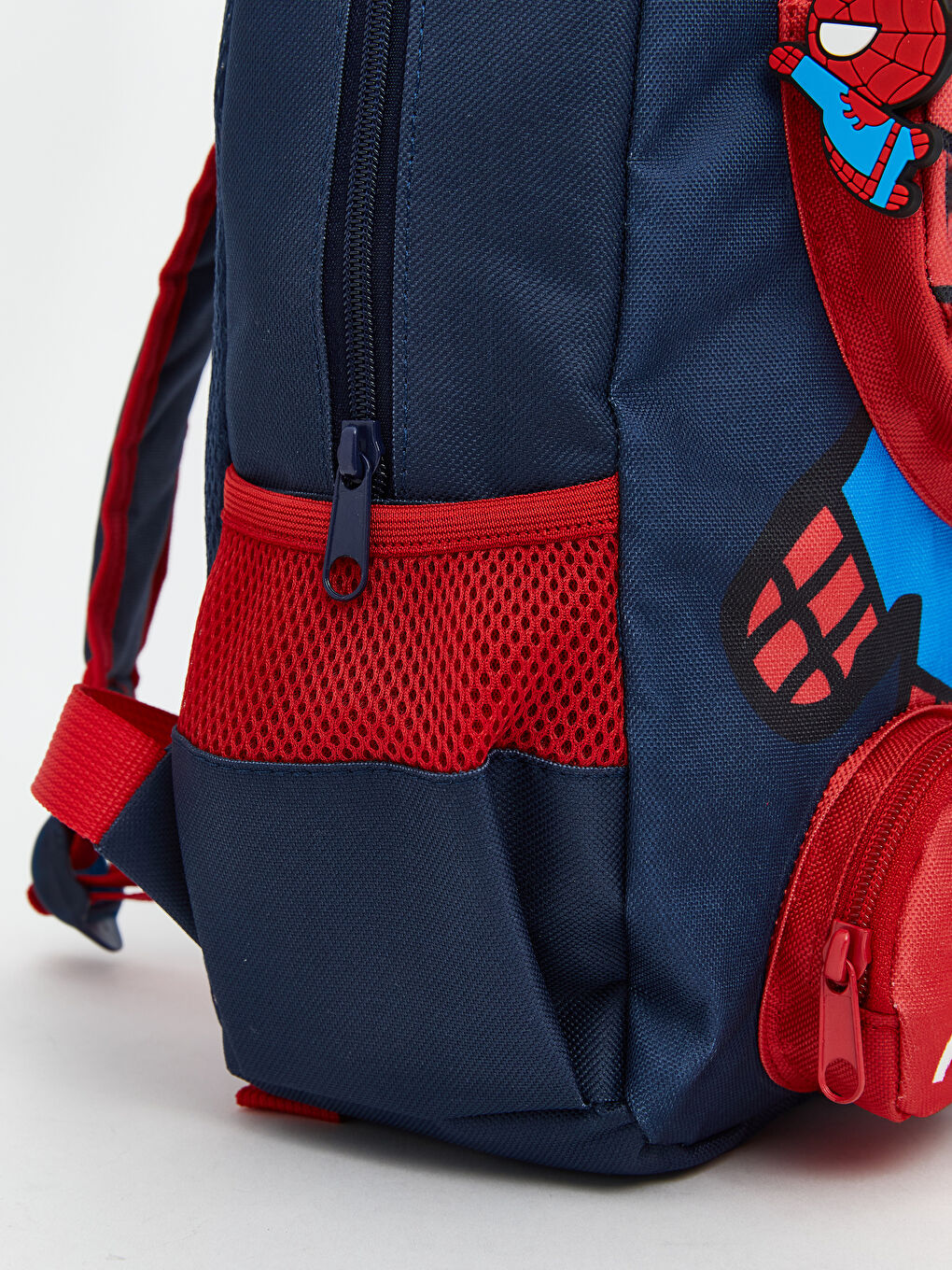 LCW ACCESSORIES Раница за училище за момчета с принт на Спайдърмен -W58655Z4-VL7